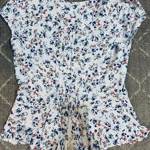 Floral blouse NWT